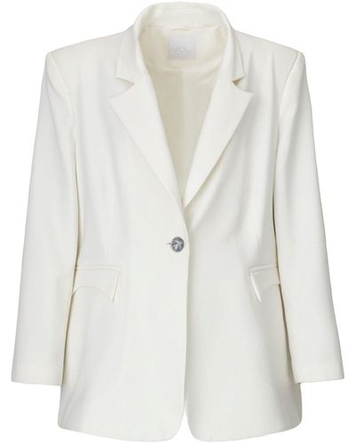 Vestiaire d'un Oiseau Libre Dream Oversized Jacket - White