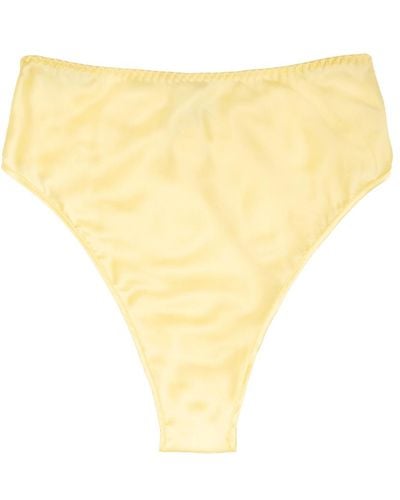 HERTH Thea: High-Waisted Panties - Yellow