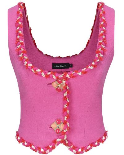 Nana Jacqueline Lisette Vest Top () - Pink