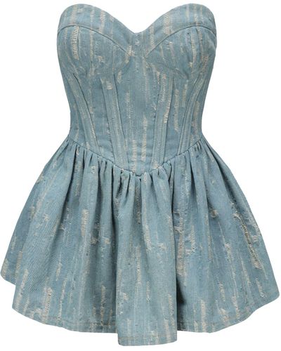 Nana Jacqueline Airina Dress (Denim) - Blue