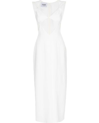 Maet Demetra Long Dress - White