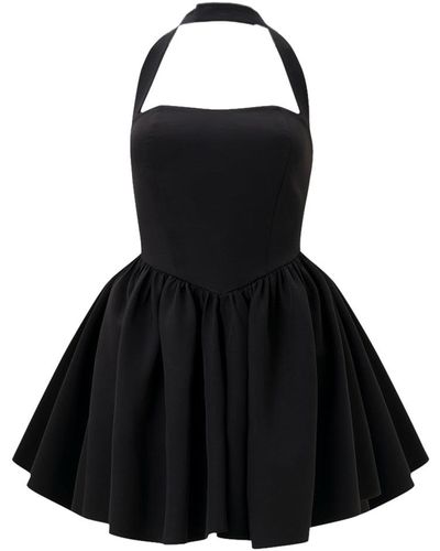 Lora Istanbul Sara Corset Mini Dress - Black