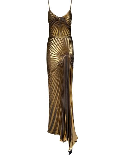 Georgia Hardinge Dazed Dress Floor Length Metallic - Multicolor
