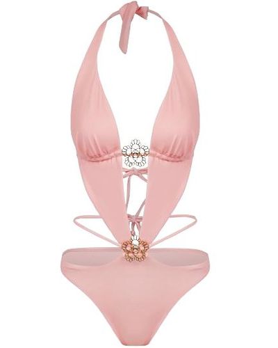 Declara Iris Iconic Swimsuit - Pink