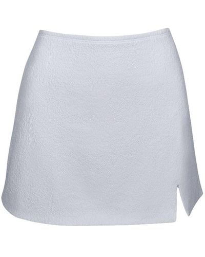 SARA CRISTINA Sun Mini Skirt - White