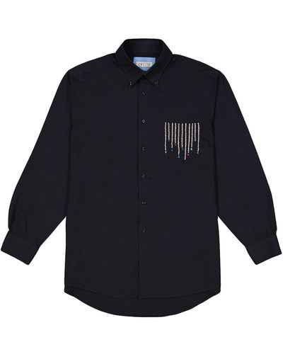 OMELIA Redesigned Shirt 7 B - Blue
