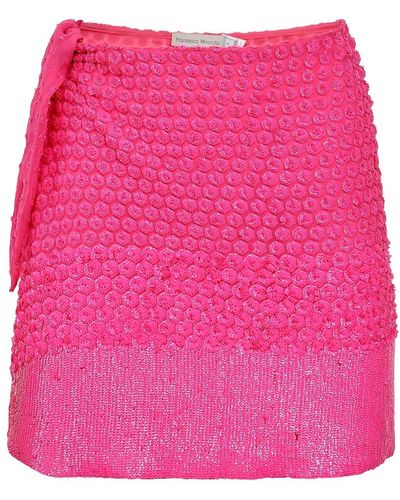 Francesca Miranda Marina Mini Skirt - Pink