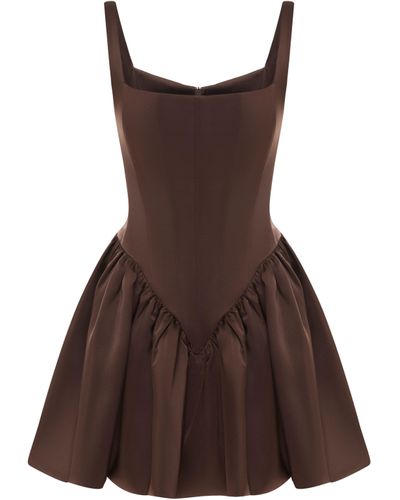 BALYKINA Lolita Dress - Brown