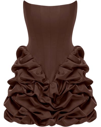 BALYKINA Lucky Dress - Brown