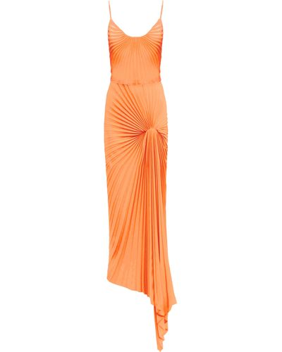 Georgia Hardinge Dazed Dress Floor Length - Orange