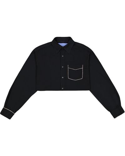 OMELIA Redesigned Shirt 32 B - Black