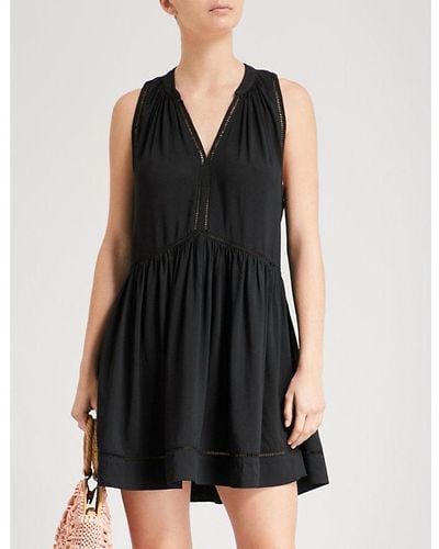 Seafolly Laddered Woven Dress - Black