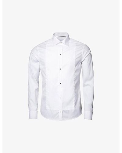 Eton Contemporary-fit Cotton-twill Shirt - White