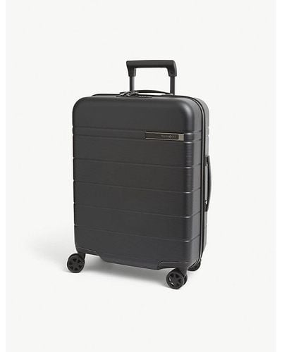Samsonite Neopod Spinner Hard Case 4 Wheel Recycled-plastic Expandable Cabin Suitcase - Black