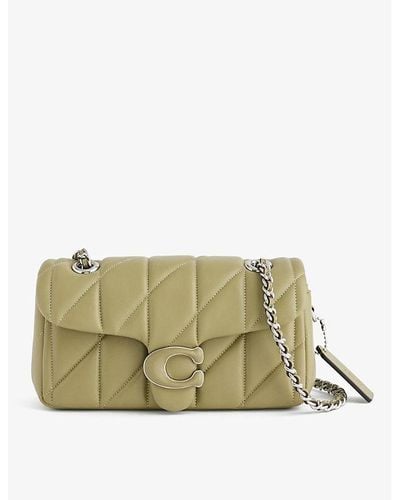 COACH Tabby 20 Quilted Leather Cross-body Bag - Green
