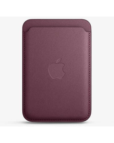 Apple Finewoven Twill Wallet With Magsafe - Purple