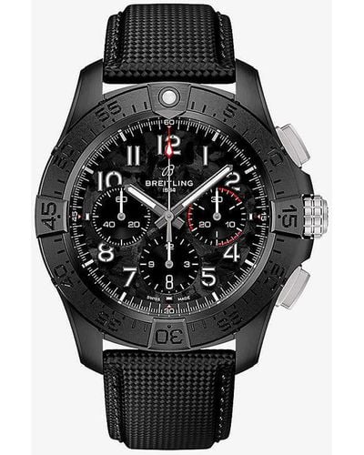Breitling Sb0147101b1x1 Avenger B01 Chronograph 44 Night Mission Stainless-steel Automatic Watch - Black