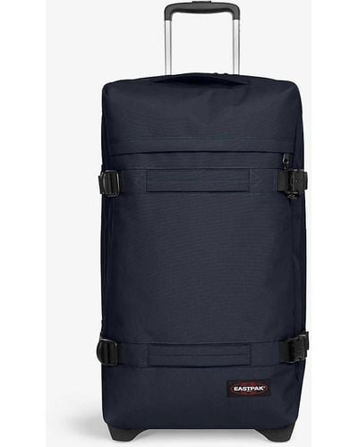 Eastpak Transit'r Large Woven Suitcase - Blue