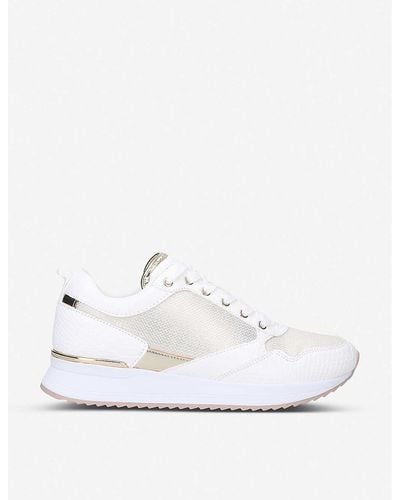 ALDO Genica Panelled Mesh Sneakers - White