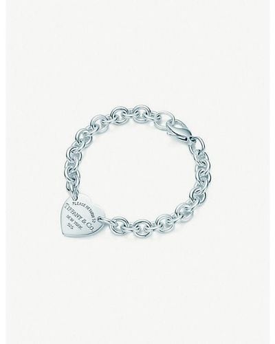 Tiffany & Co. Return To Tiffany Medium Sterling-silver Bracelet - Blue