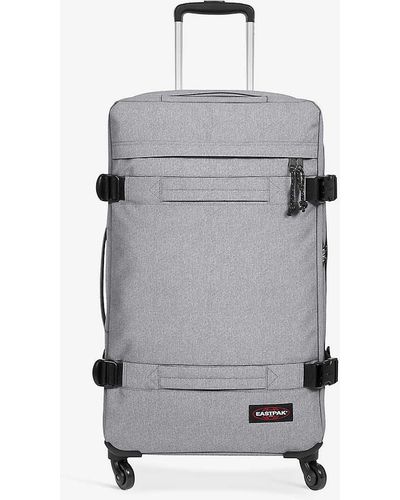 Eastpak Transit'r Large Woven Suitcase - Grey