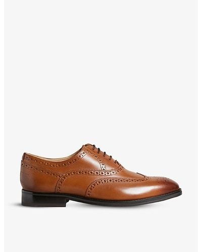 Ted Baker Amaiss Lace-up Leather Brogues - Brown