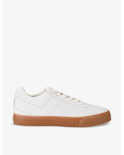 Product Of New York Highbridge Low Logo-print Leather Low-top Sneakers - White