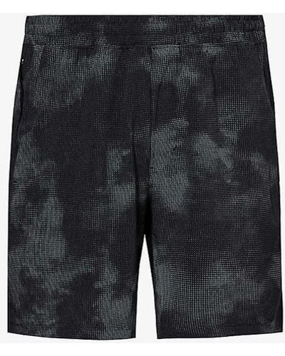 lululemon Pace Breaker 7" Zipped-pocket Stretch Recycled-polyester Shorts Xx - Black