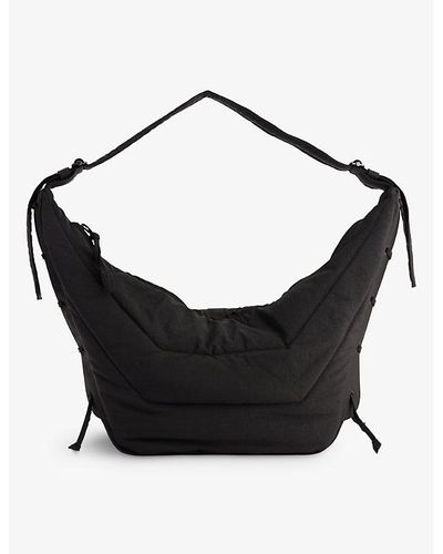Lemaire Soft Game Large Shell Cross-body Bag - Black