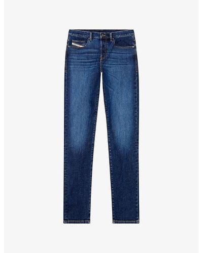 DIESEL 2020 D-viker Regular-fit Straight-leg Jeans - Blue