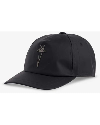 Rick Owens X Champion Brand-patch Woven Baseball Cap - Black
