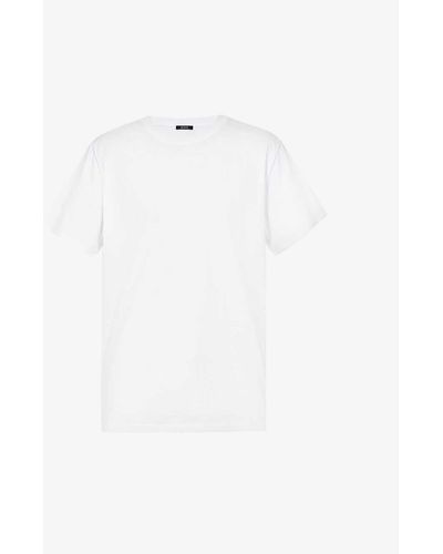 JOSEPH Relaxed-fit Cotton-jersey T-shirt X - White