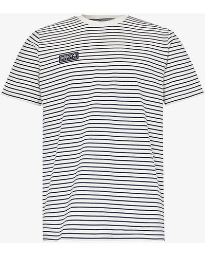 adidas Originals Lytham Brand-appliqué Stretch-cotton T-shirt X - Multicolour