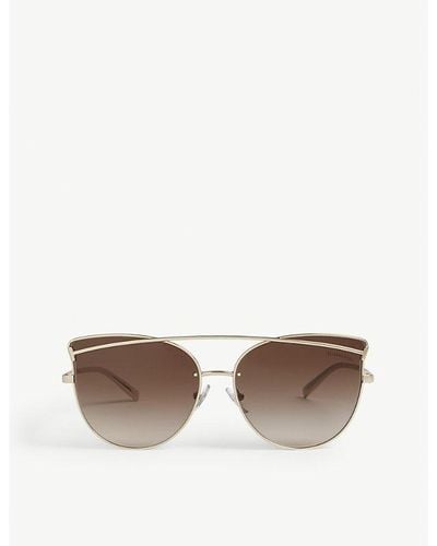 Tiffany & Co. Tf3064 Cat-eye-frame Sunglasses - Metallic