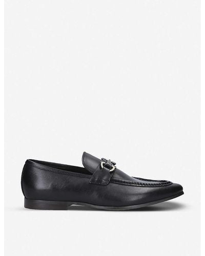 ALDO Daywen Buckle-embellished Leather Loafers - Black