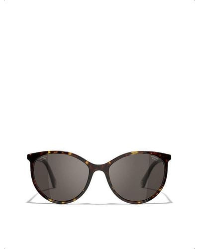 Chanel Pantos Sunglasses - Grey
