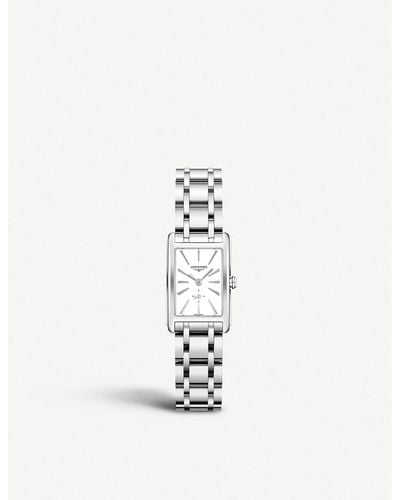 Longines L55124116 Dolcevita Stainless-steel Watch - White
