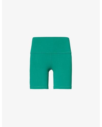 lululemon Align High-rise Stretch-woven Shorts - Green