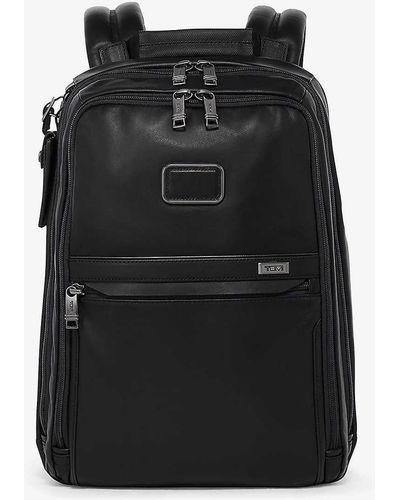 Tumi Alpha 3 Slim Leather Backpack - Black