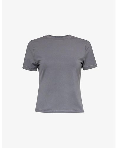 Sir. The Label Dive Slim-fit Stretch-jersey T-shirt - Gray