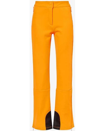CORDOVA Bormio Straight-leg Mid-rise Stretch-woven Ski Trouser - Orange