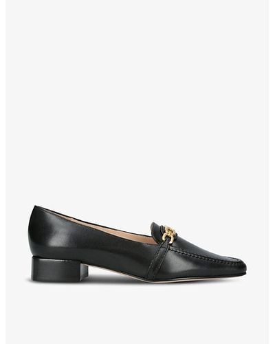 Tom Ford Logo-plaque Leather Loafers - Black