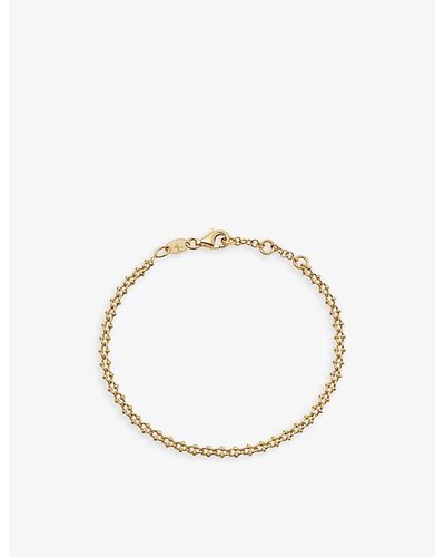 Astley Clarke Aurora Beaded 18ct Gold-vermeil Chain Bracelet - Metallic