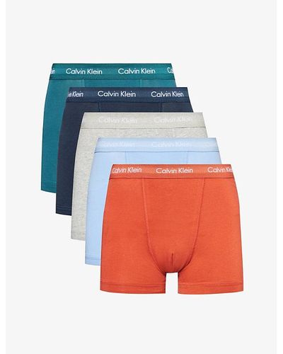 Calvin Klein Stretch Cotton Trunks for Men - Up to 73% off