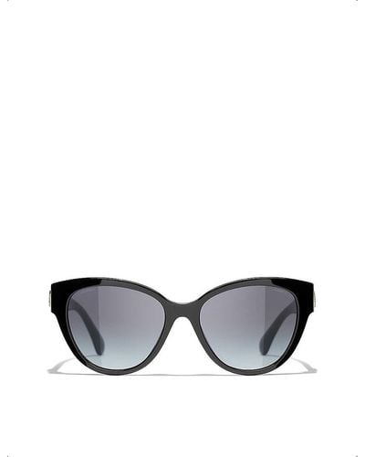chanel cateye sunglasses