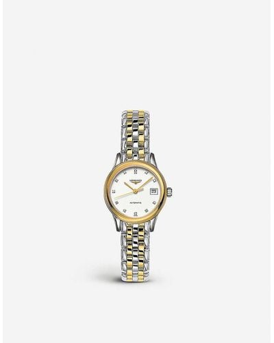 Longines L4.274.3.27.7 Yellow And Diamond Watch - White