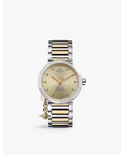 Vivienne Westwood Poplar Stainless-steel Automatic Watch - White