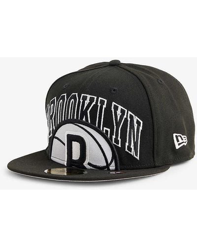 KTZ Brooklyn Nets 59fifty Twill Cap - Black