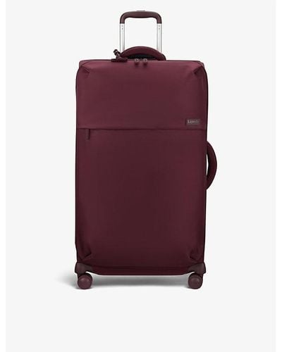 Lipault Plume Very Long Nylon Suitcase - Purple
