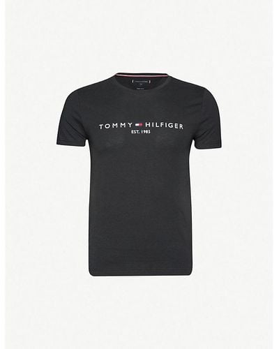 Tommy Hilfiger Core Logo T-shirt - Black
